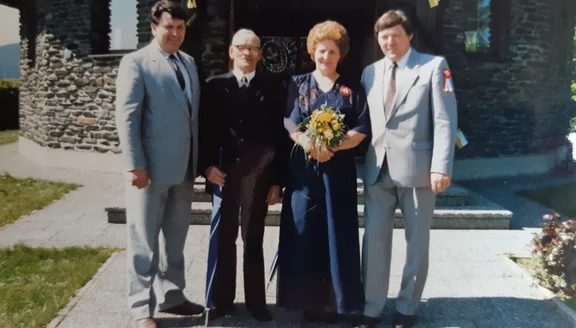 Schirmherr und Festmutte 1986.png